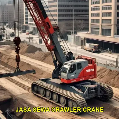 jasa sewa crawler crane